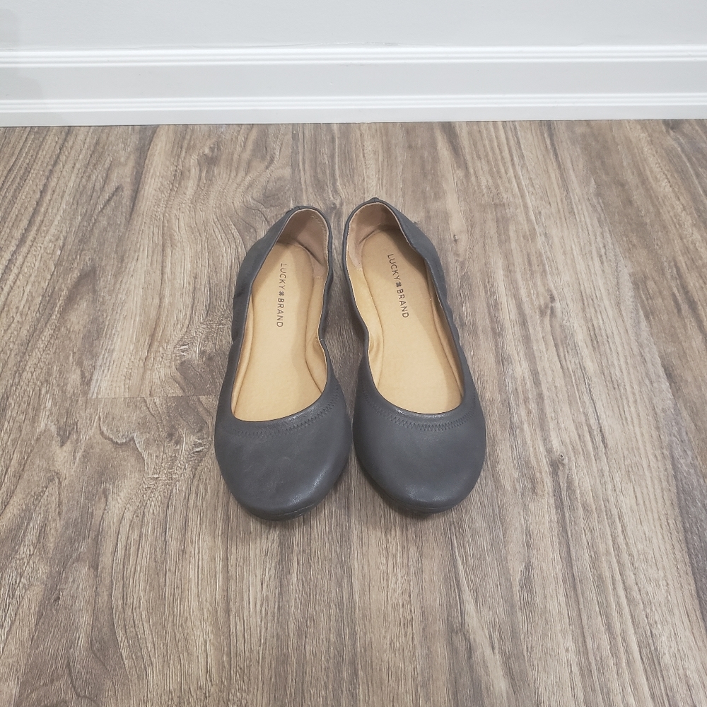 Lucky Brand Soft Leather Flats